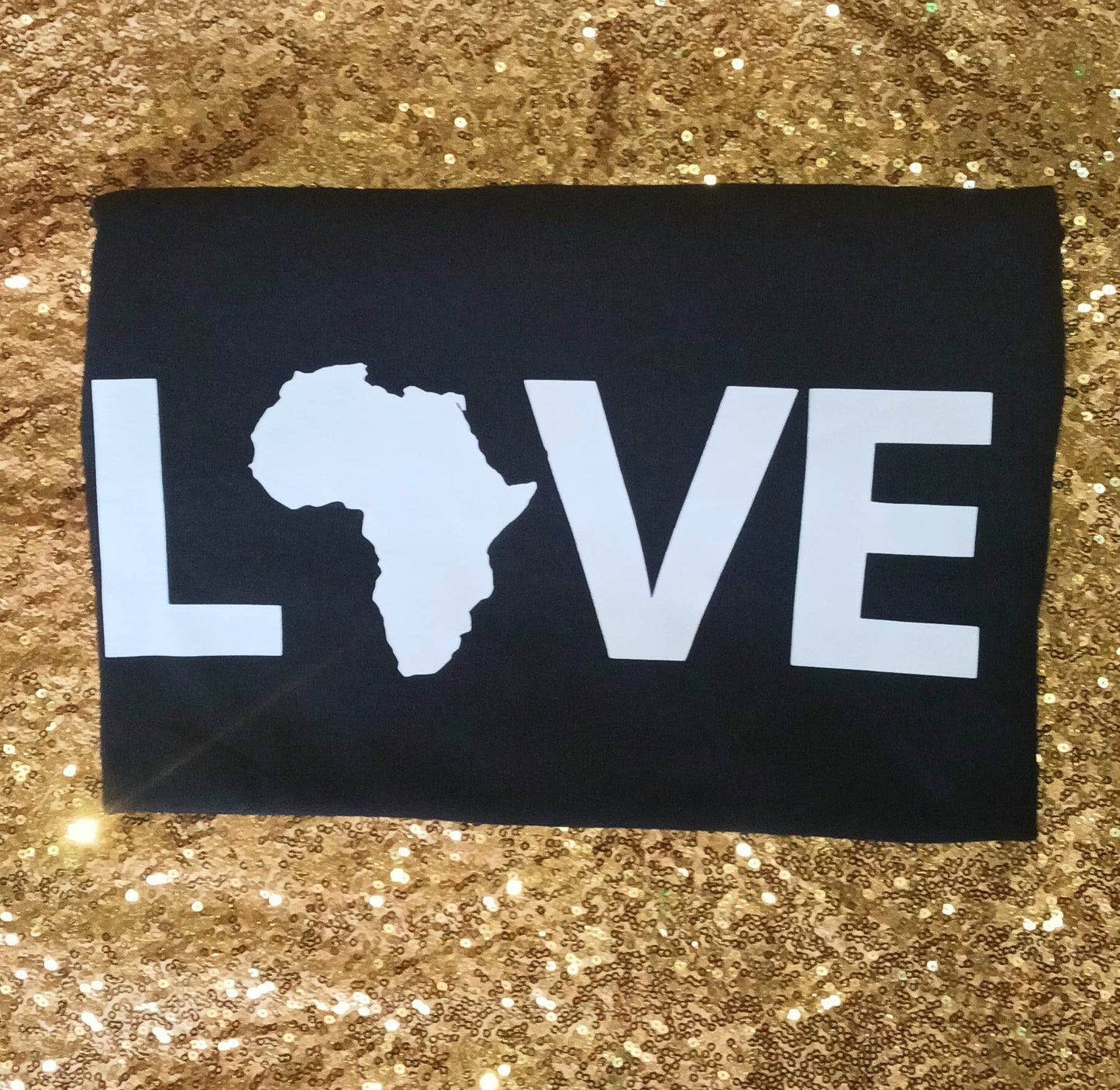 Love Africa Design T Shirt