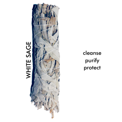 White Sage Smudge Sticks 4" Inch ~  Smudging Wands | Smudge Kit White Sage Incense Sticks for Home Cleansing