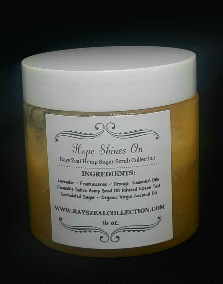 Hemp Seed Oil Sugar Facial, Body & Foot Scrubs