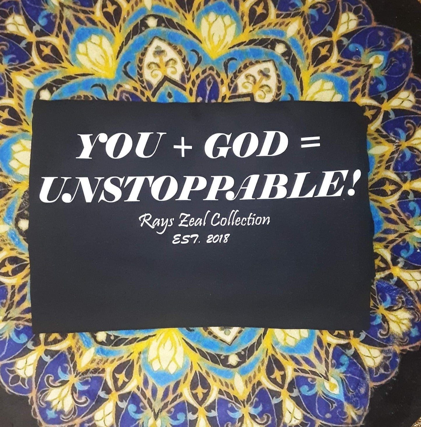 You + God = Unstoppable Custom Inspiration Tshirt