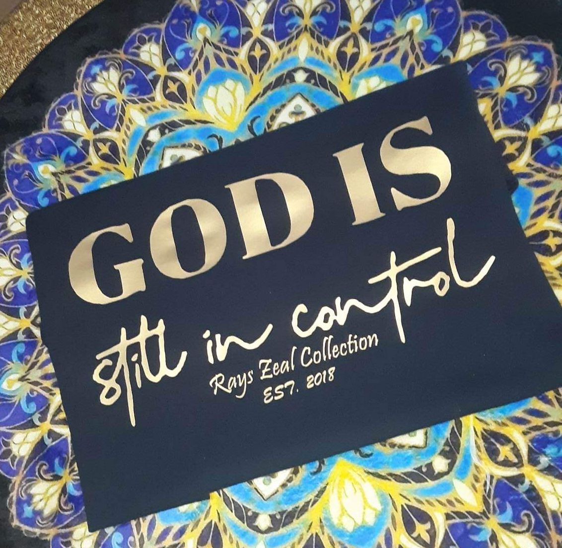 God is Still in Control Custom Inspiration T-Shirt