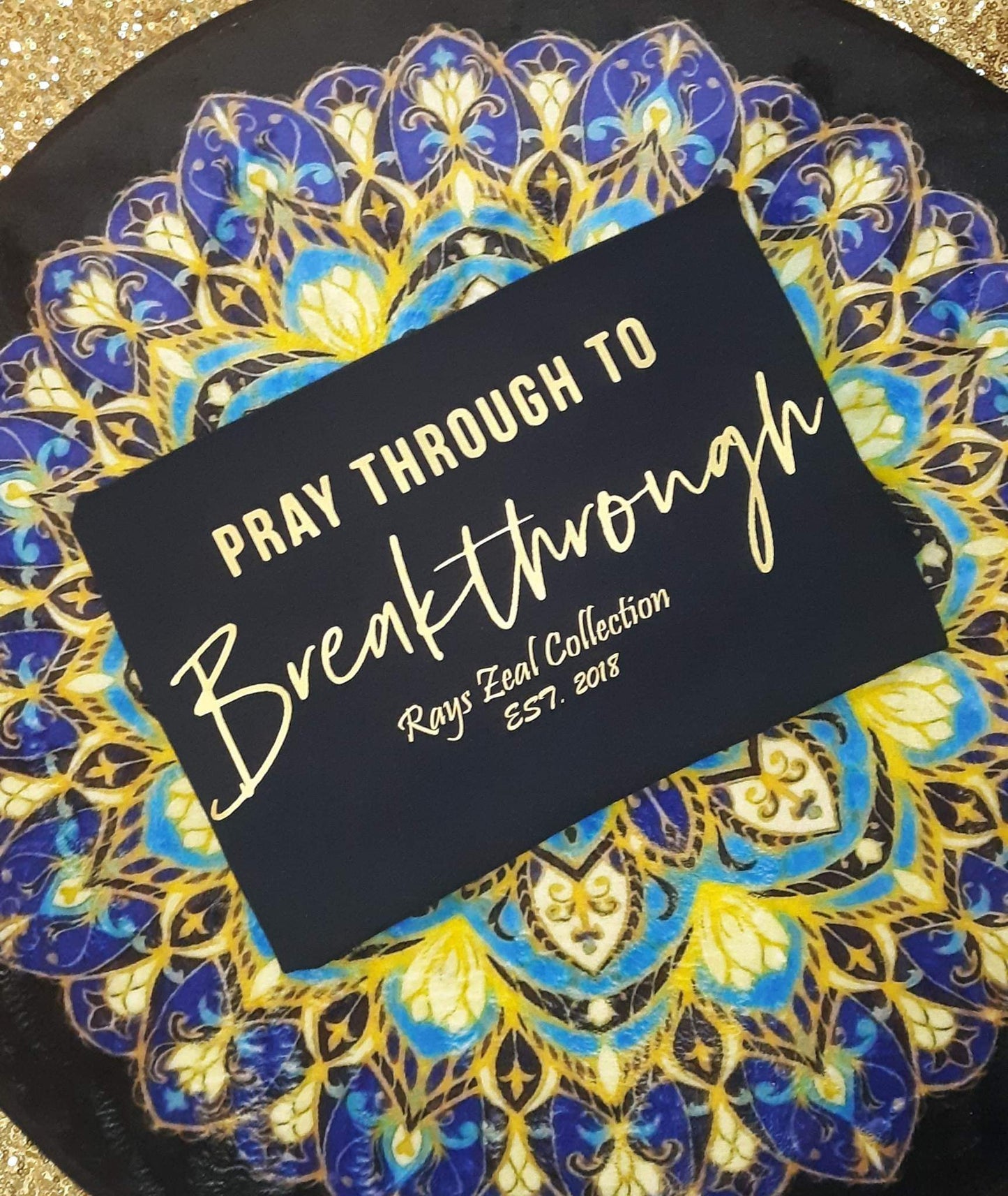 Pray Through to Breakthrough Custom  Inspiration Tshirt