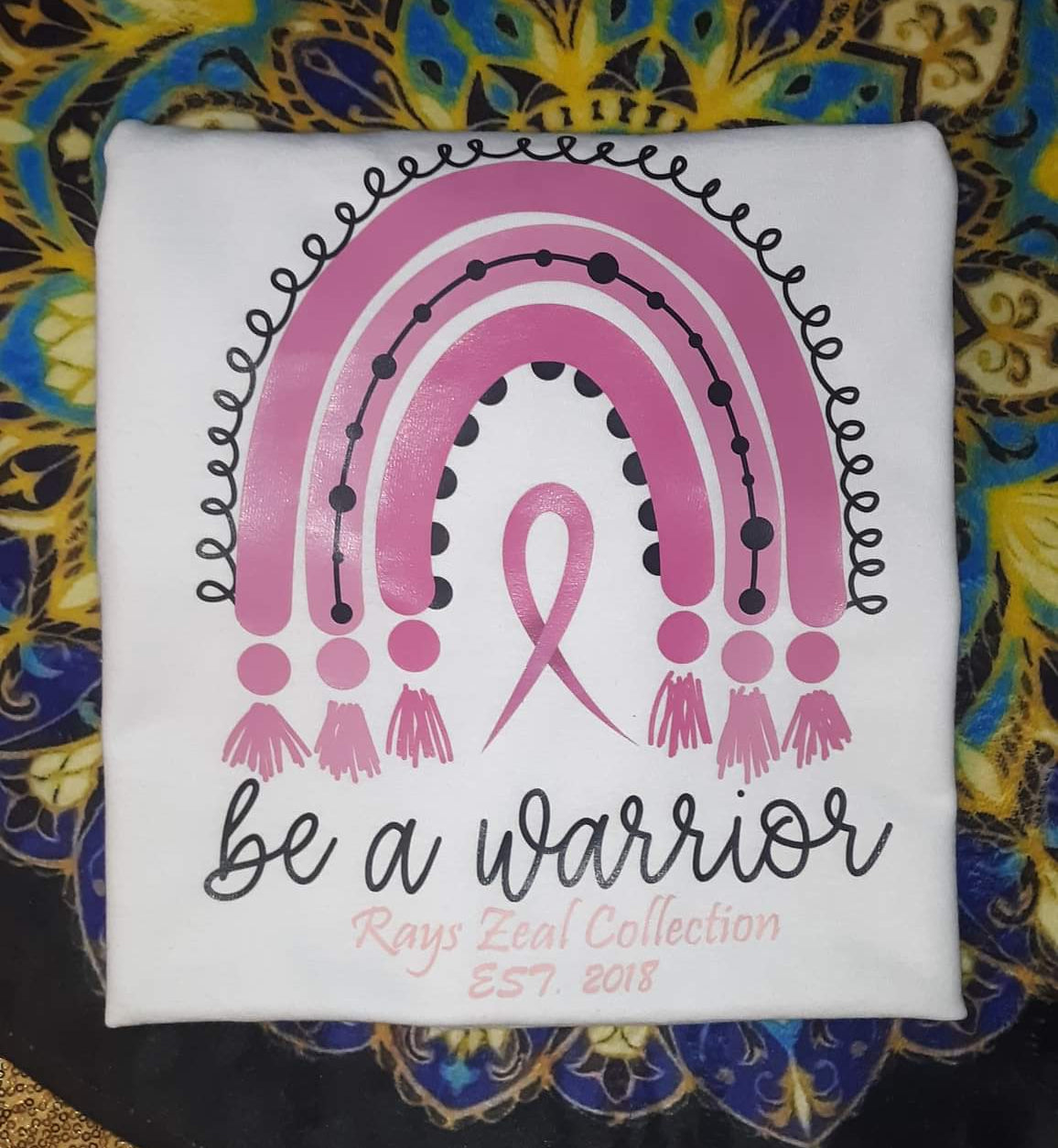 Be a Warrior Breast Cancer Awareness Month T-Shirt